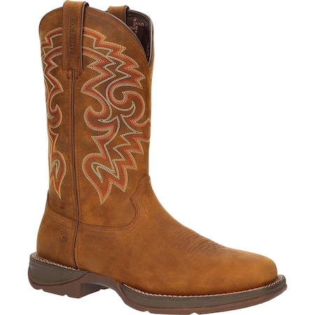 Durango Men's Western Boot, 12 M, Leather, 12 in H, Russet DDB0361